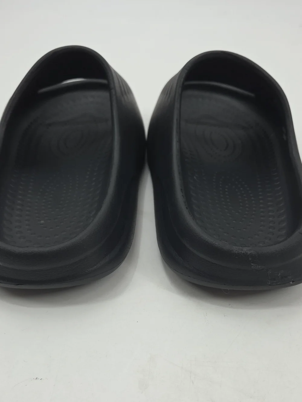 Las Vegas Raiders Chunky Logo Slide Sandals - Black Size Small 7-8